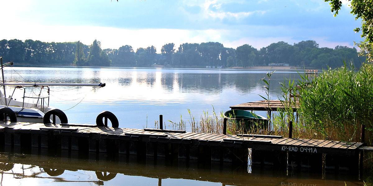 Leśna Oaza w Kruszwicy Jezioro Gopło